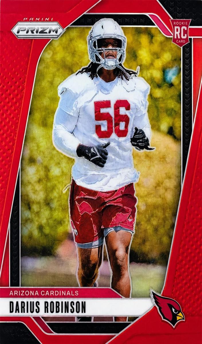 2024 Panini Prizm Football Pink Darius Robinson #325