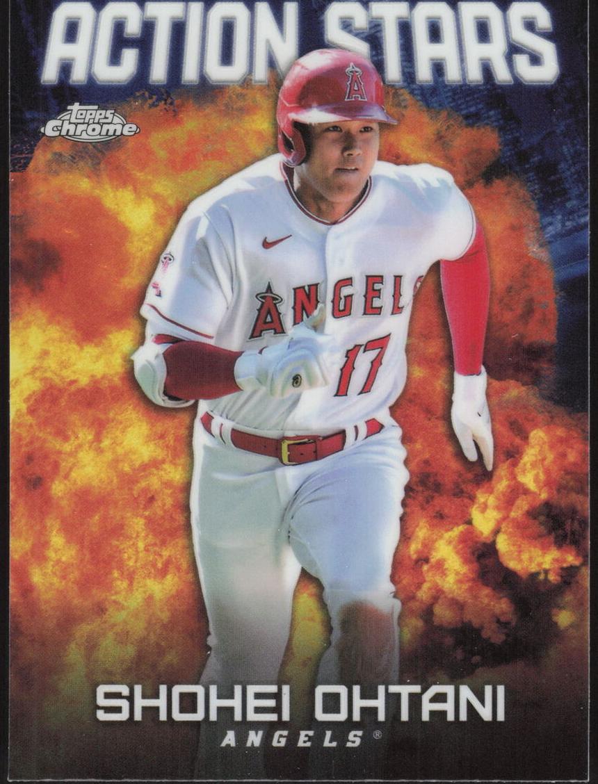 2023 Topps Chrome Update Baseball Shohei Ohtani #ASC-4 PSA 9