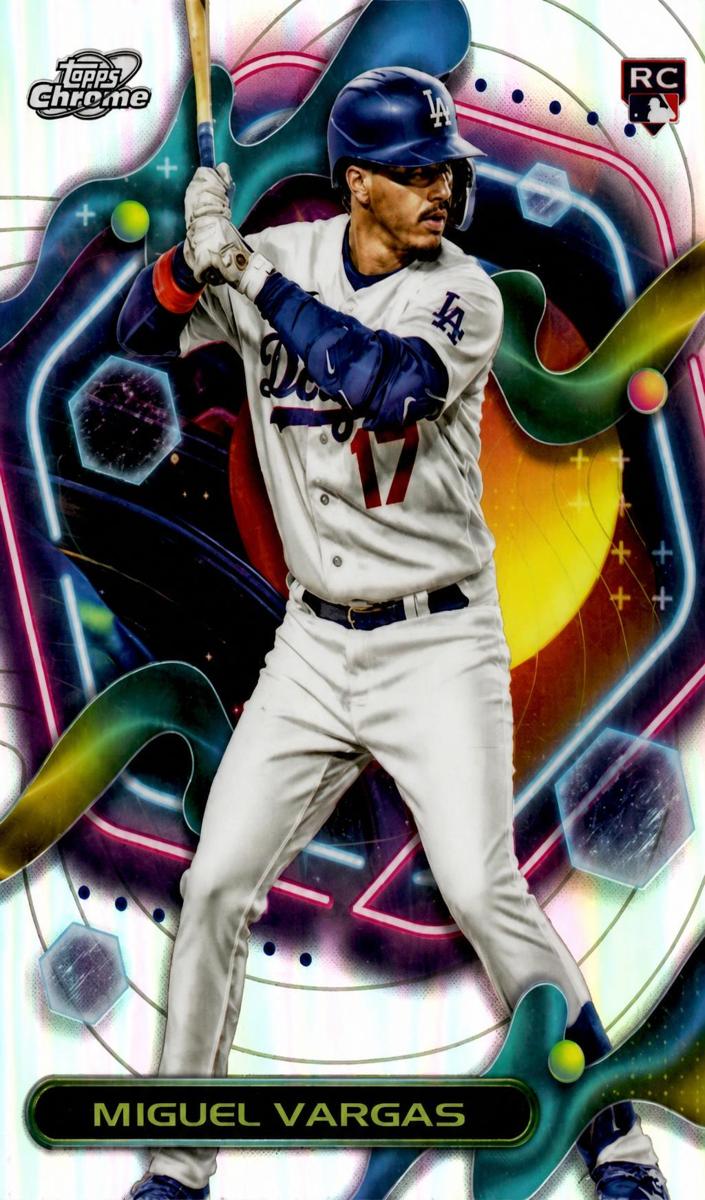 2023 Topps Cosmic Chrome Baseball Refractor Miguel Vargas #21