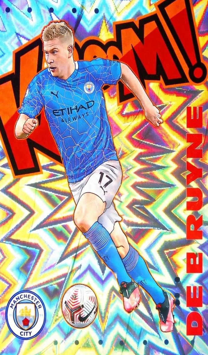 2020 Panini Prizm Premier League Soccer Kevin De Bruyne #11 PSA 10
