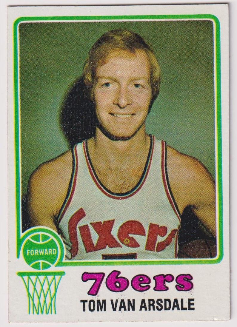 1973 Topps Basketball Tom Van Arsdale #146