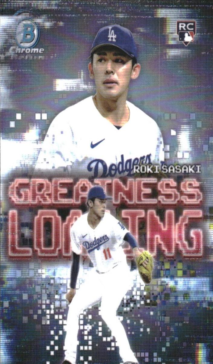2025 Bowman Baseball Roki Sasaki #GL-23