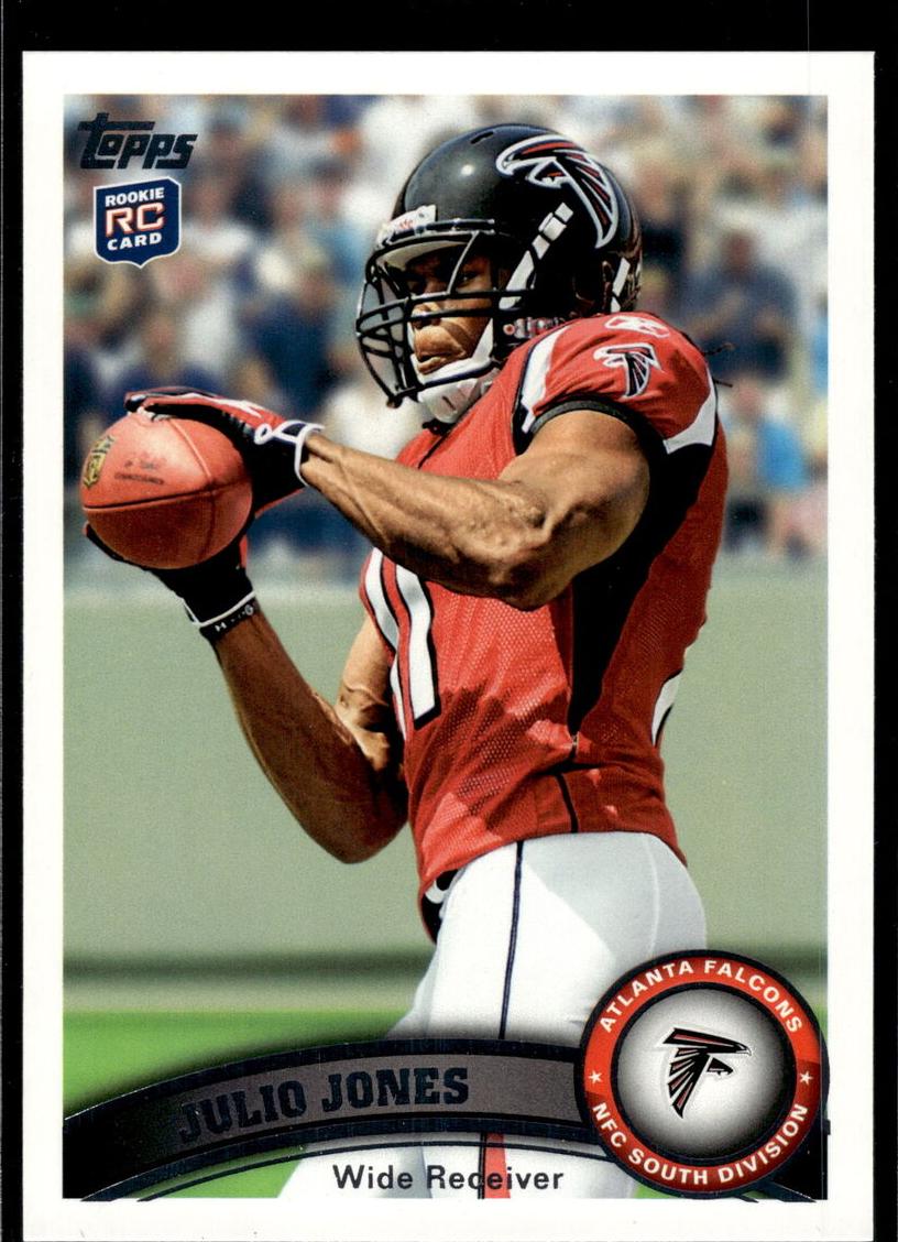 2011 Topps Football Julio Jones #350 PSA 9