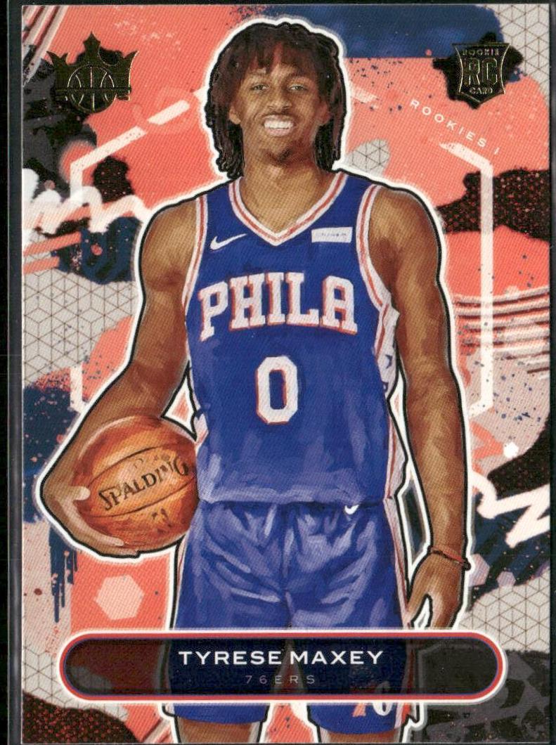2020 Panini Court Kings Basketball Tyrese Maxey #78 PSA 9