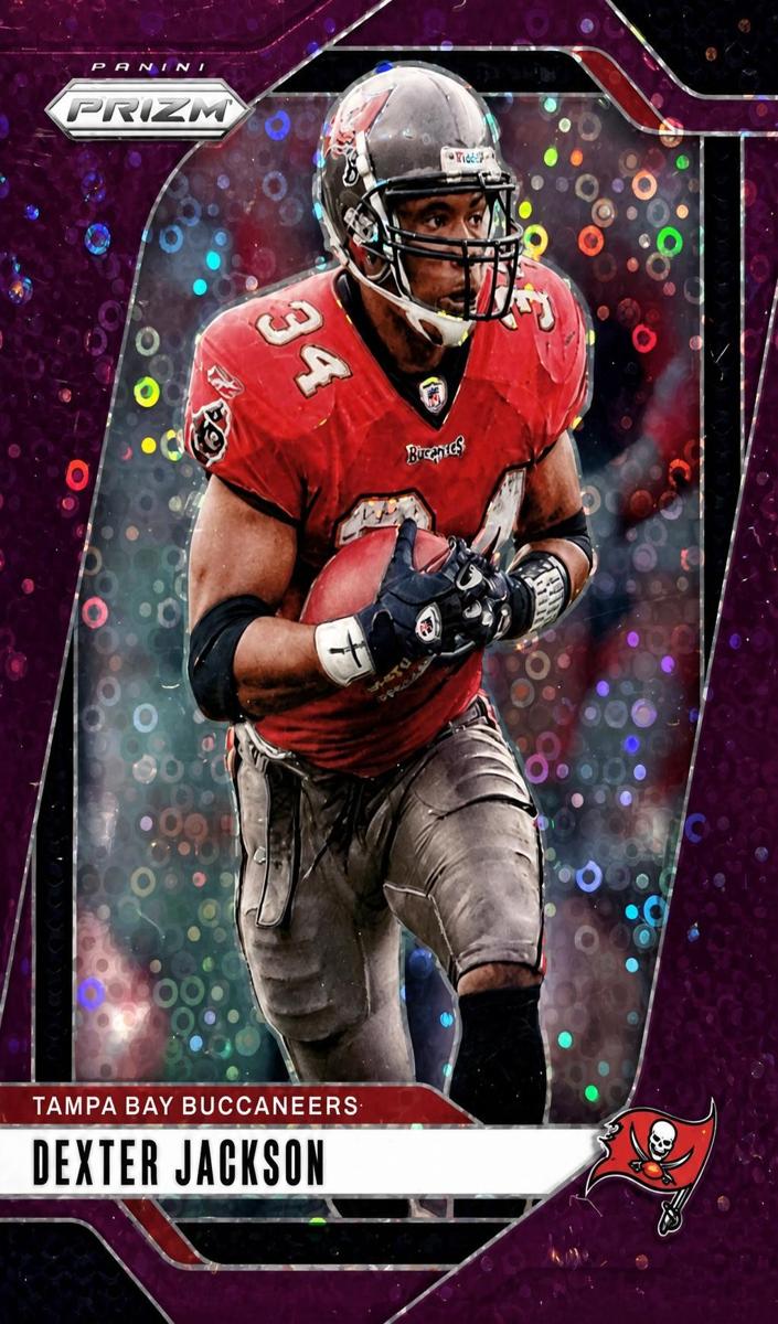 2024 Panini Prizm Football No Huddle Purple Dexter Jackson #276