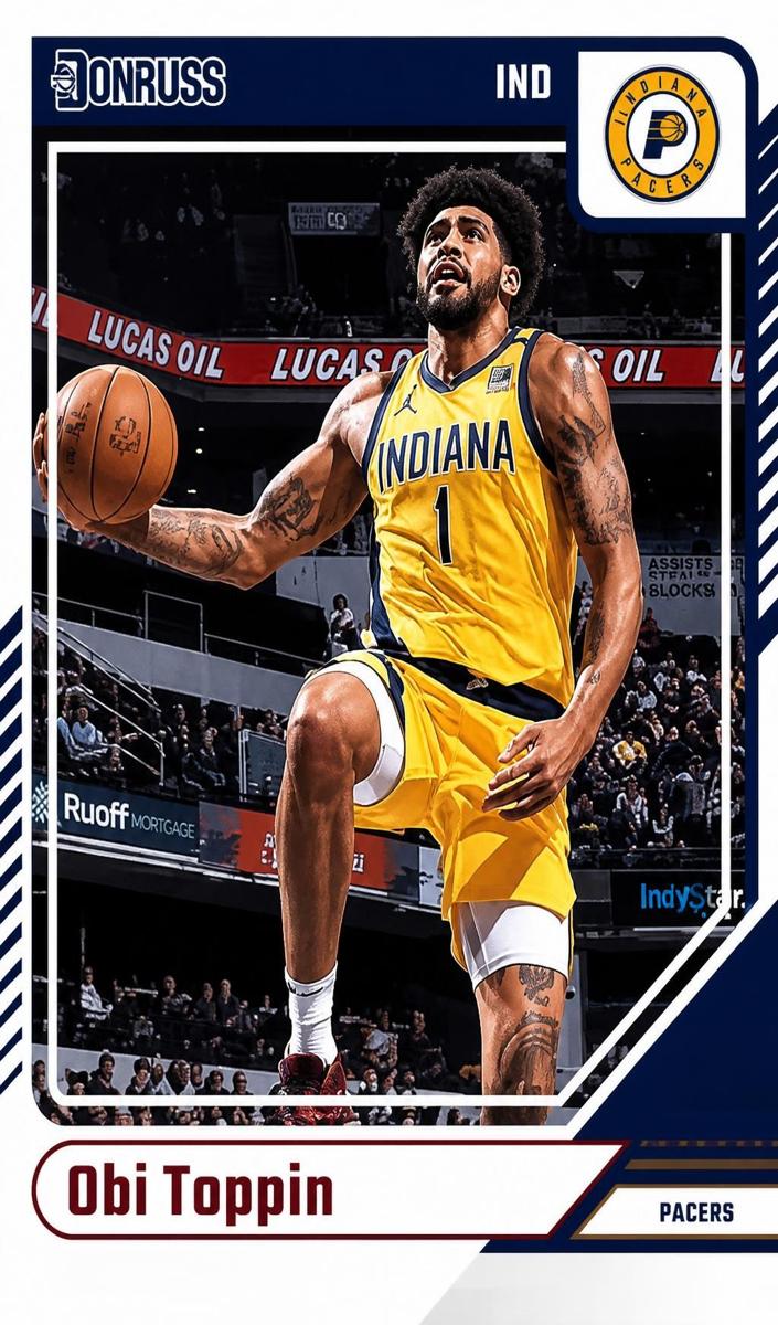 2024 Panini Donruss Basketball Obi Toppin #168