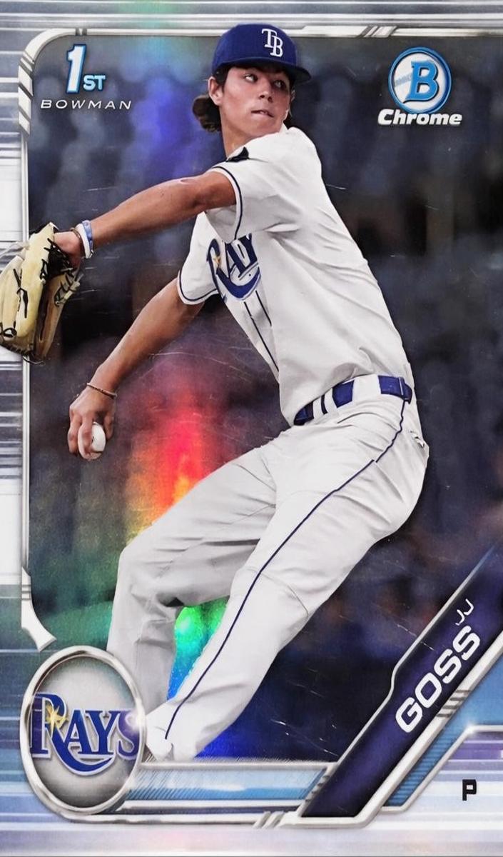 2019 Bowman Draft Chrome Baseball Refractor JJ Goss #BDC-61