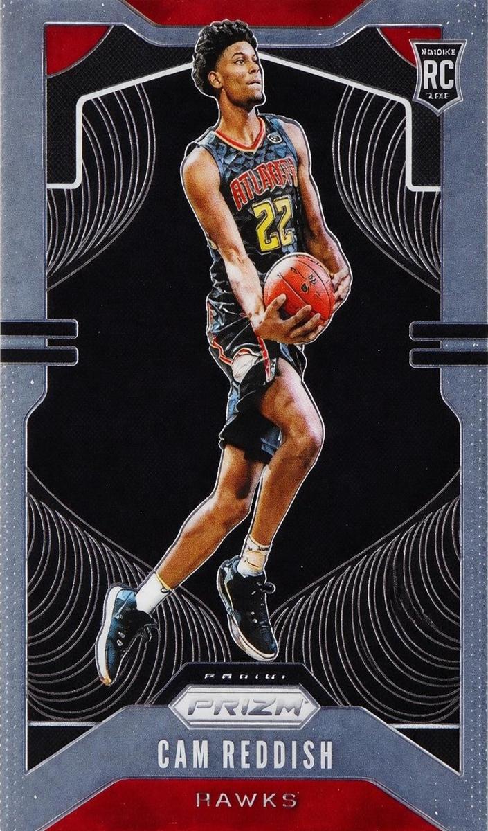 2019 Panini Prizm Basketball Cam Reddish #256 PSA 9