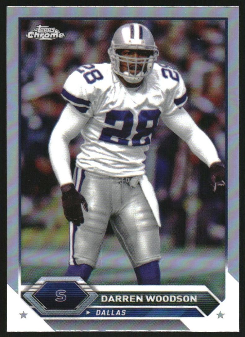 2023 Topps Composite Football Refractor Darren Woodson #24 BGS 9.5