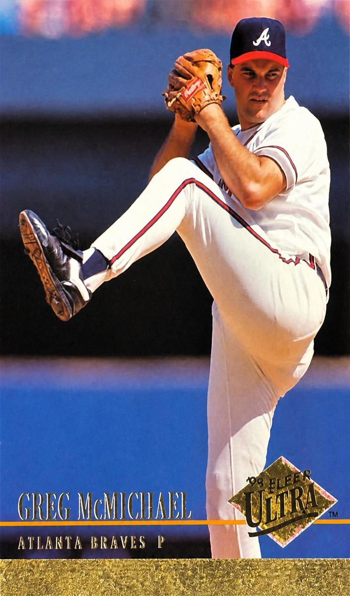 1994 Fleer Ultra Baseball Greg McMichael #155