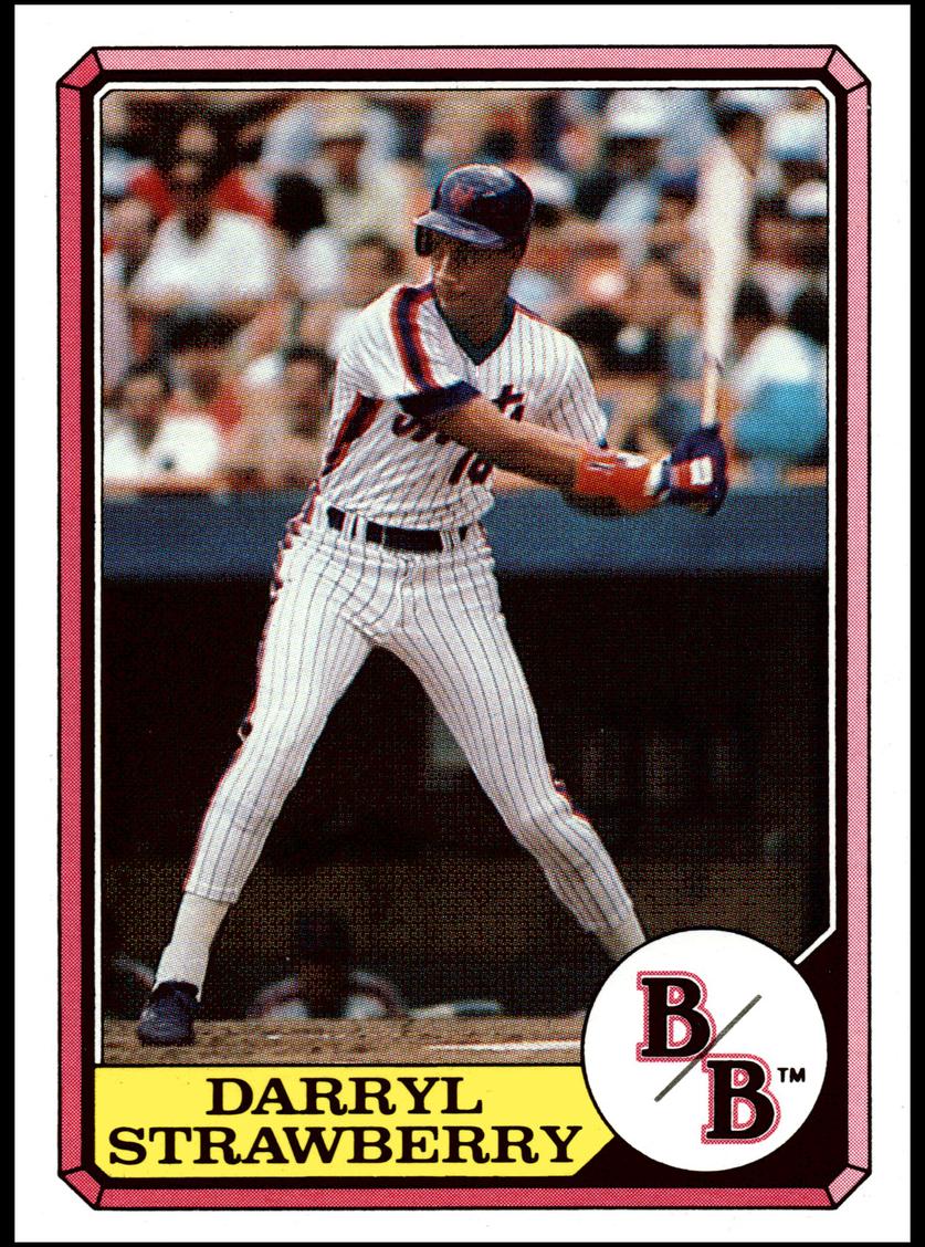 1987 Topps Boardwalk and Baseball Baseball Darryl Strawberry #33