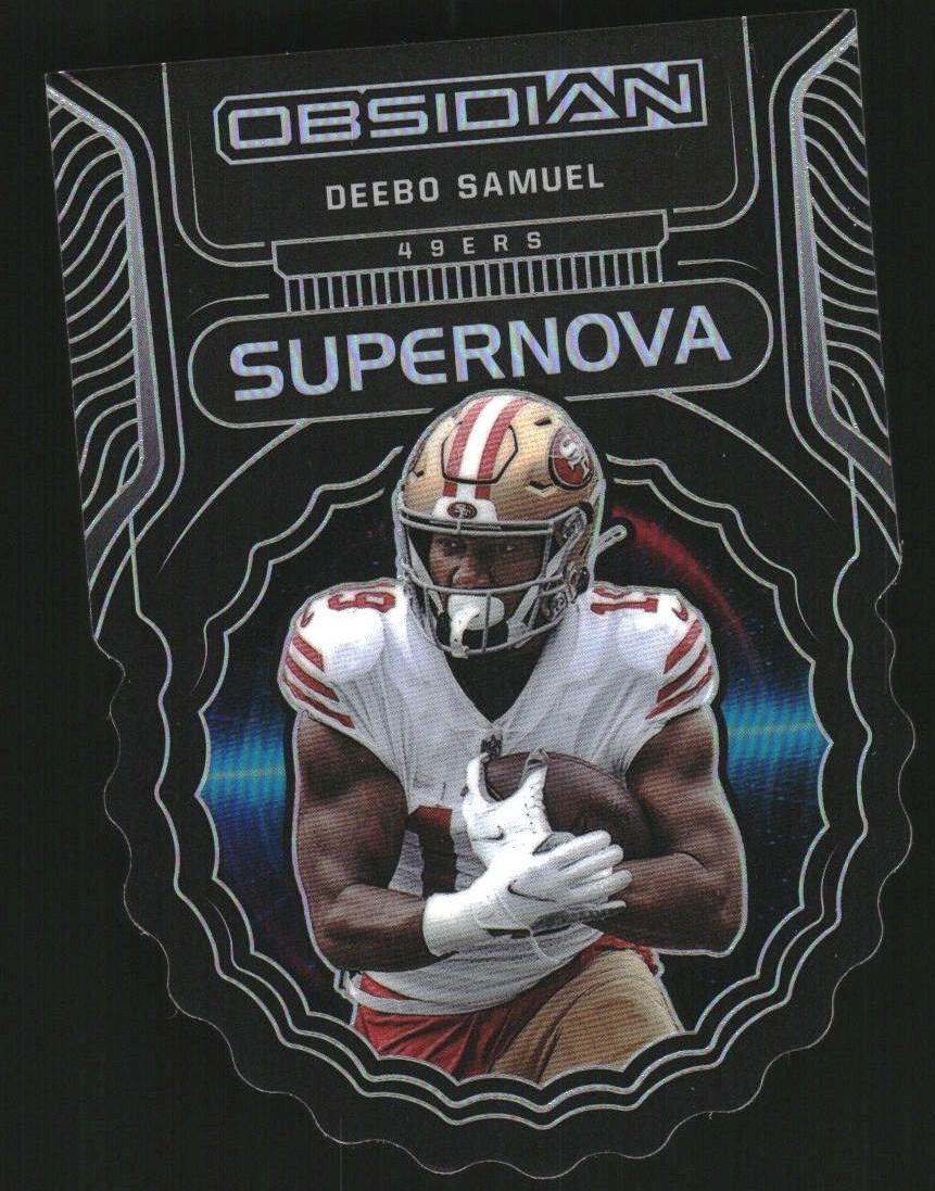 2022 Panini Obsidian Football Deebo Samuel #SN-DBS PSA 9