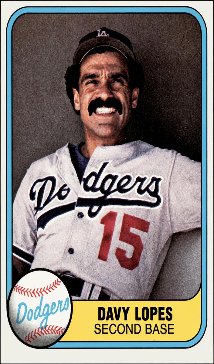 1981 Fleer Baseball Davy Lopes #114