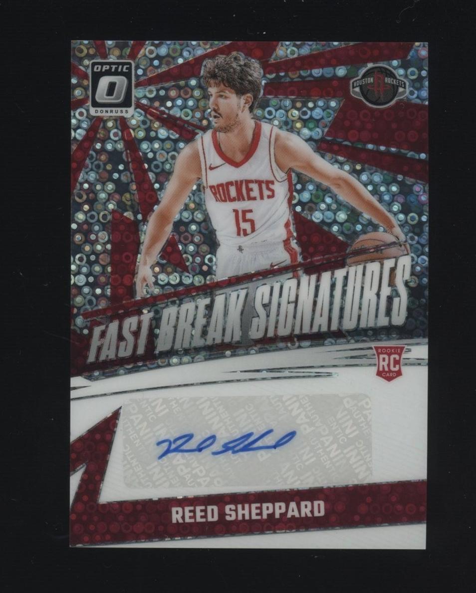 2024 Donruss Optic Basketball Reed Sheppard #302 PSA 9