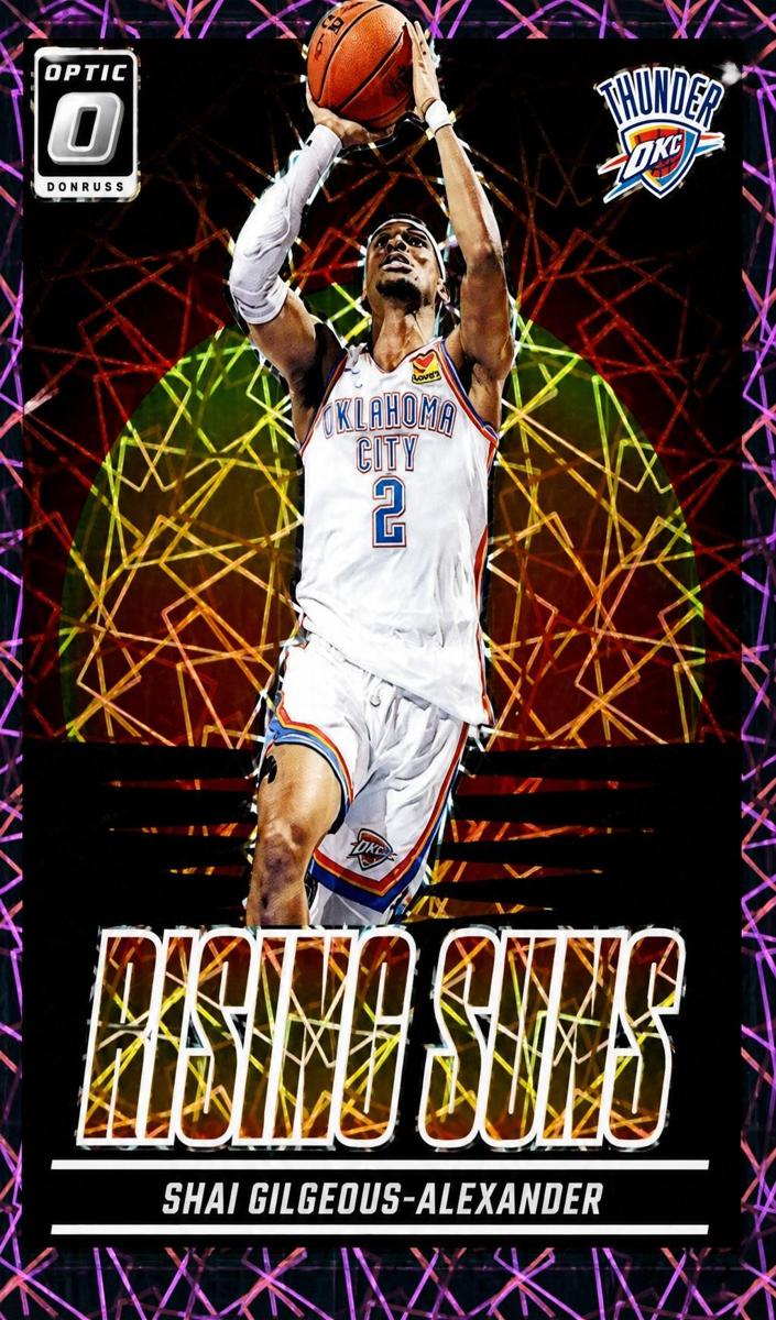 2024 Donruss Optic Basketball Pink Velocity Shai Gilgeous-Alexander #10