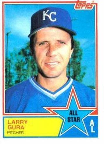 1983 Topps Baseball Larry Gura #395 PSA 10