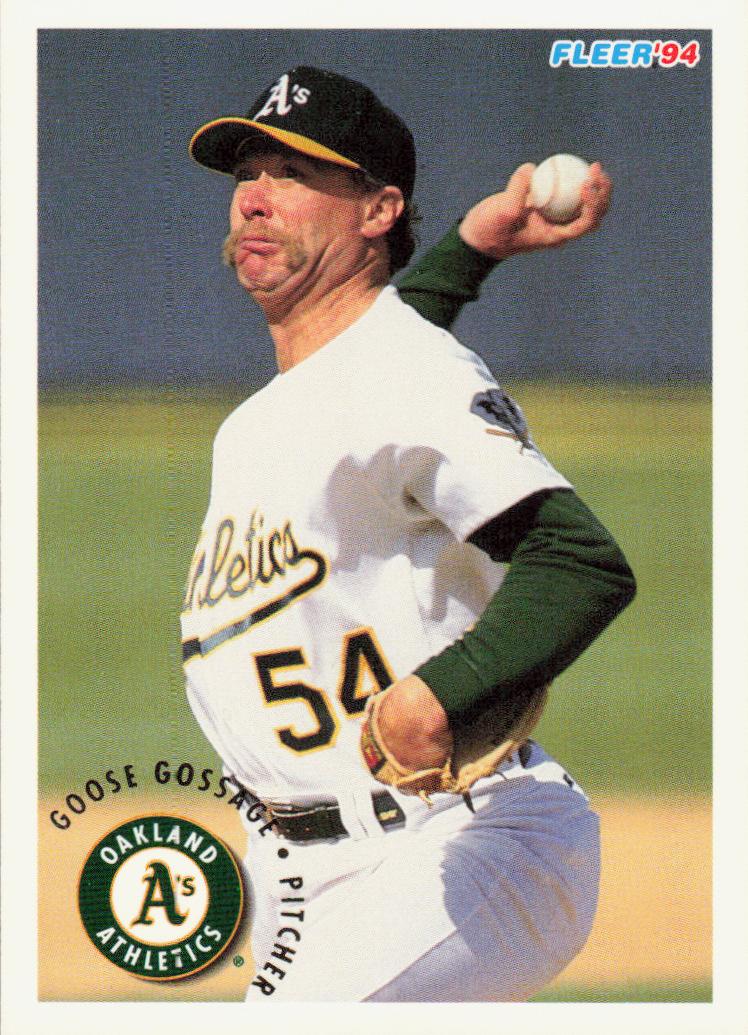 1994 Fleer Baseball Rich Gossage #262