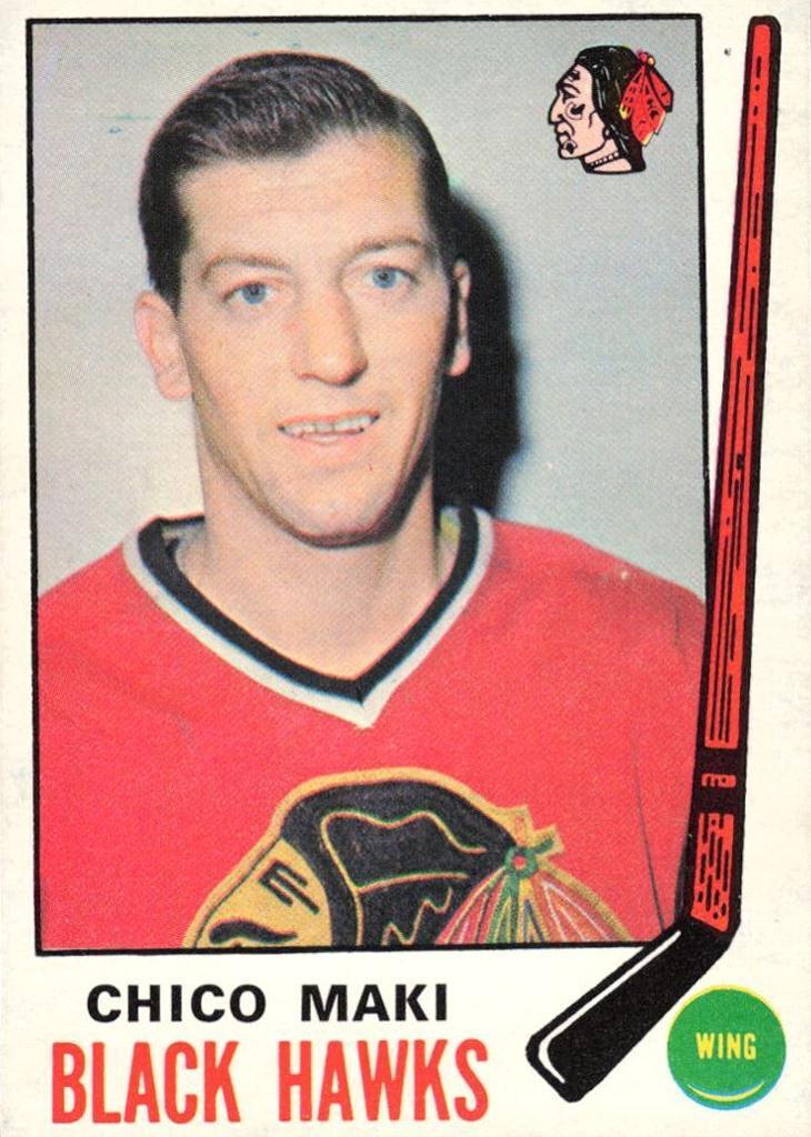 1969 O-Pee-Chee Hockey Chico Maki #137 PSA 9