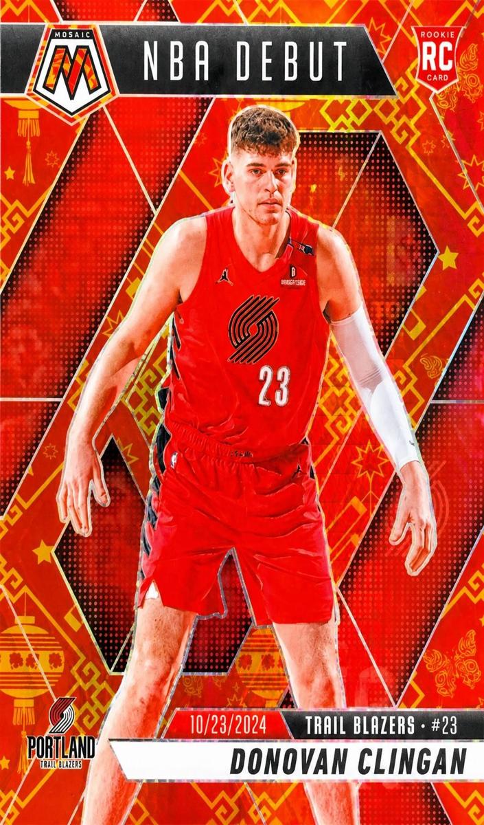2024 Panini Mosaic Basketball Lucky Envelopes Donovan Clingan #261