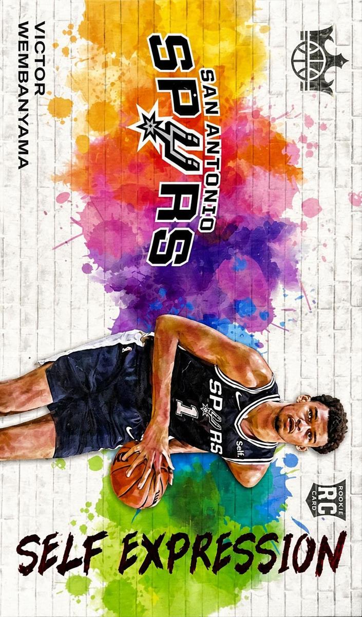2023 Panini Court Kings Basketball Ruby Victor Wembanyama #7