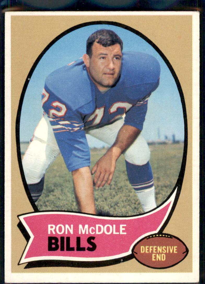 1970 Topps Football Ron McDole #63