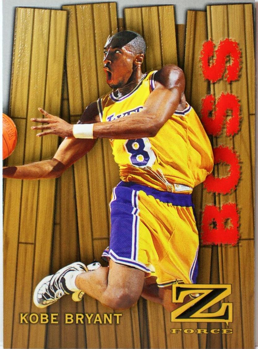 1997 Skybox Z-Force Basketball Kobe Bryant #3B PSA 7