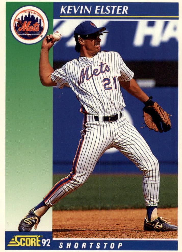 1992 Score Baseball Kevin Elster #103