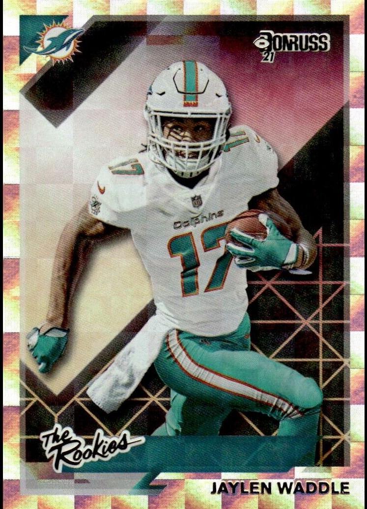2021 Panini Donruss Football Jaylen Waddle #13 PSA 10