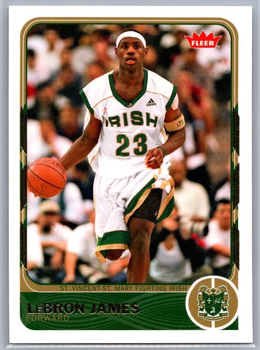 2011 Fleer Retro Basketball LeBron James #2