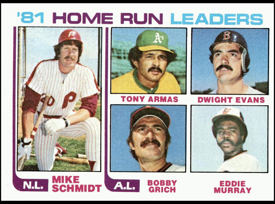 1982 Topps Baseball Mike Schmidt #162 PSA 10