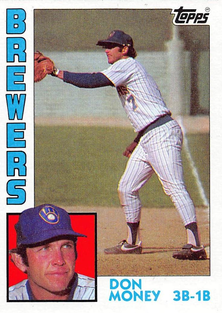 1984 Topps Baseball Don Money #374 PSA 10