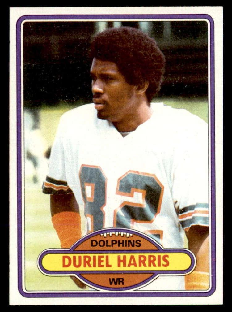 1980 Topps Football Duriel Harris #181