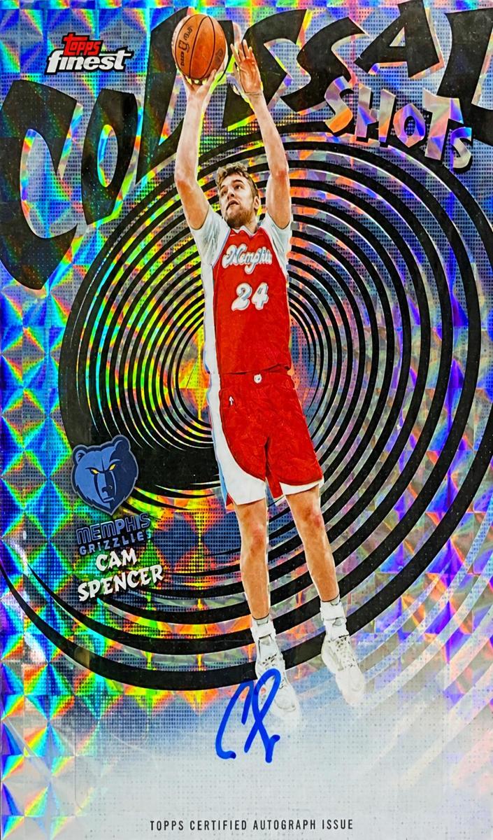2025 Topps Finest Basketball Cam Spencer #CS-CS