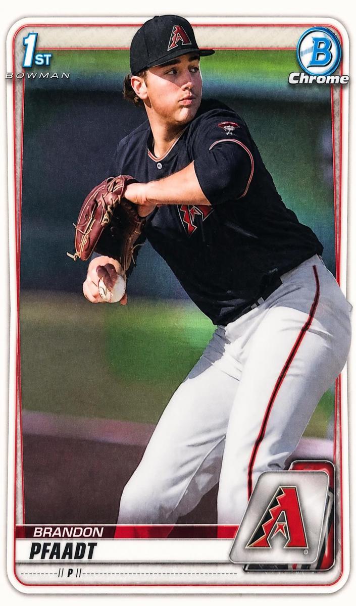 2020 Bowman Chrome Draft Baseball Brandon Pfaadt #BD-171