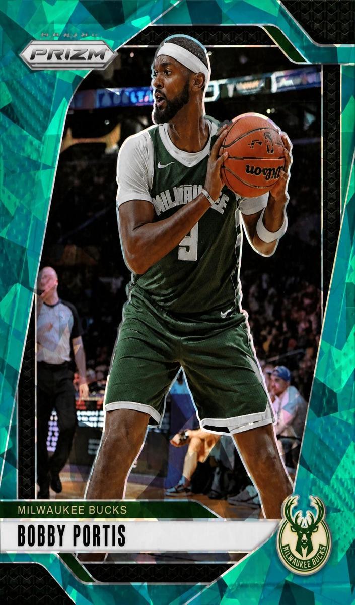 2024 Panini Prizm Basketball Teal Ice Bobby Portis #206