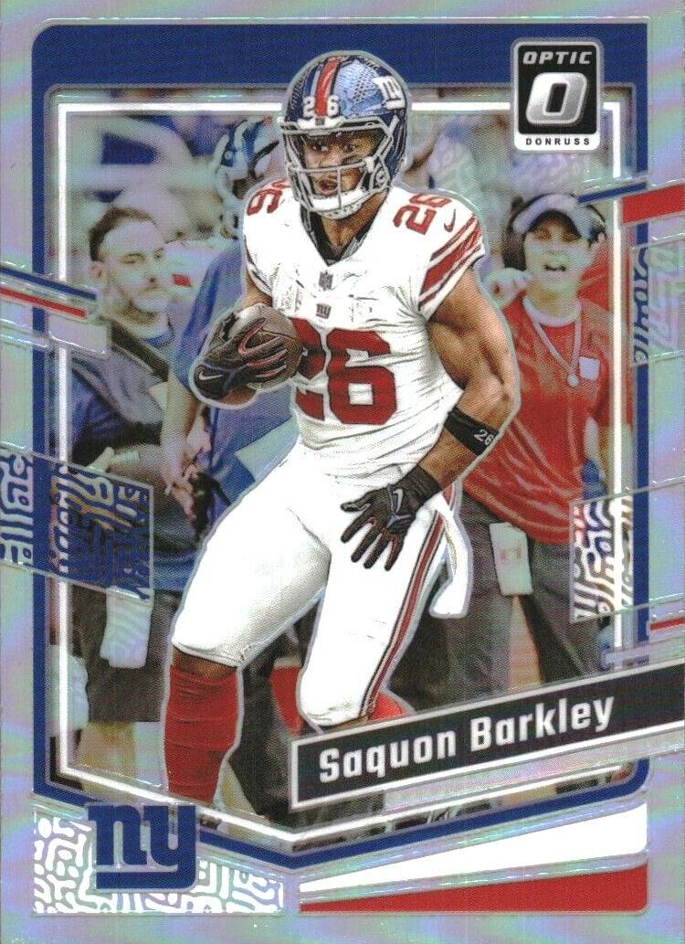 2023 Donruss Optic Football Holo Saquon Barkley #147