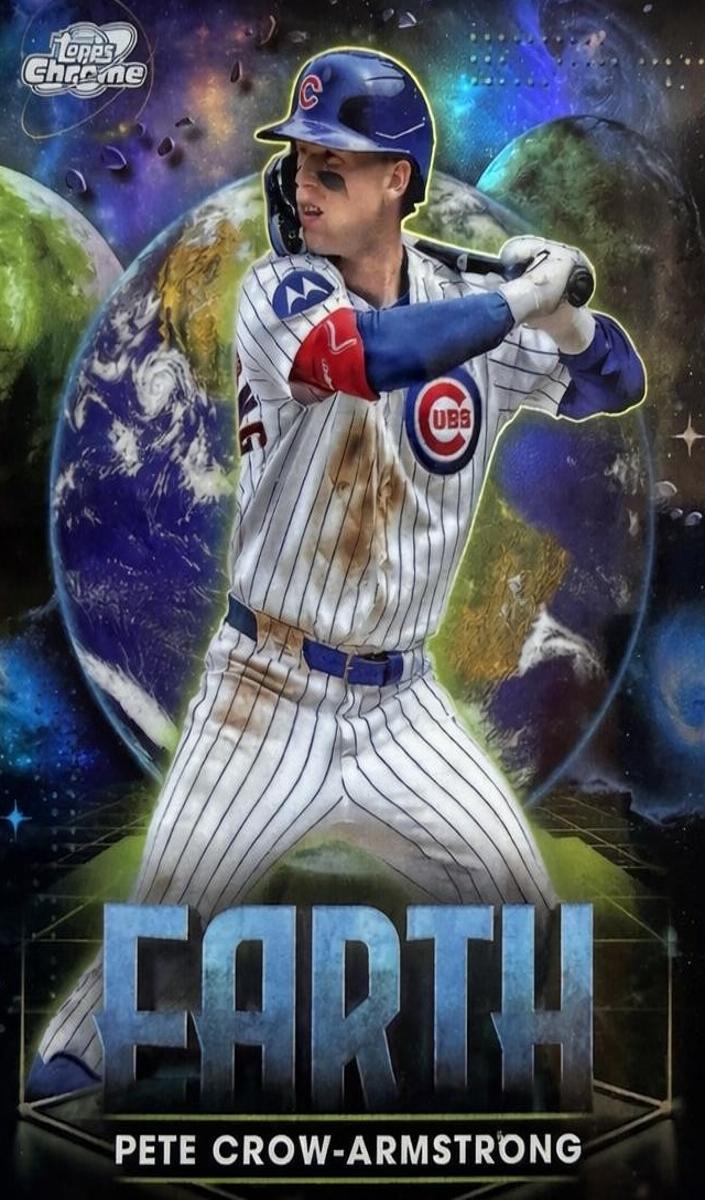 2025 Topps Cosmic Chrome Baseball Pete Crow-Armstrong #PPE-9
