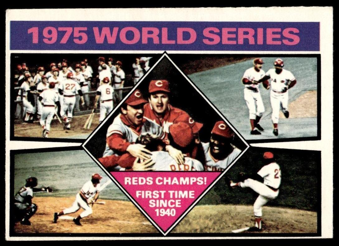 1976 O-Pee-Chee Baseball 1975 World Series #462