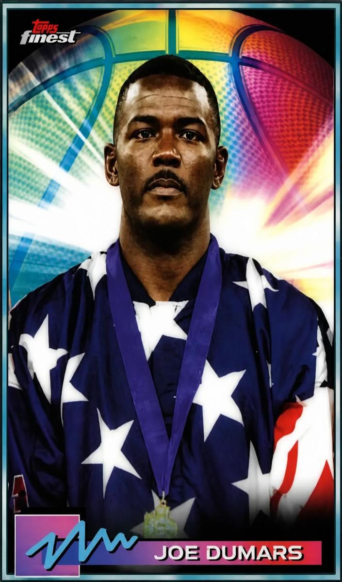 2021 Topps Finest Basketball Joe Dumars #4