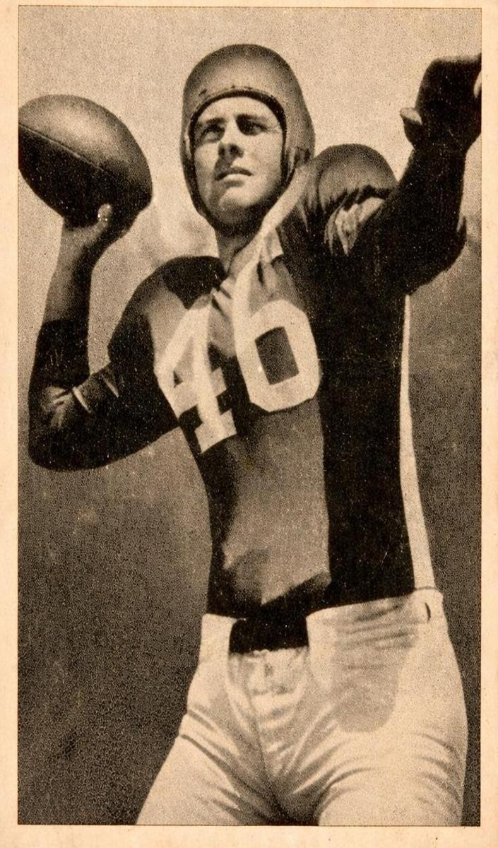1948 Bowman Football Fred Enke #98