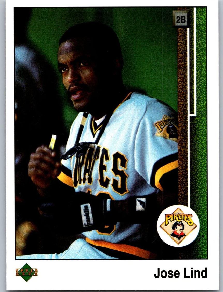 1989 Upper Deck Baseball Jose Lind #334 PSA 10