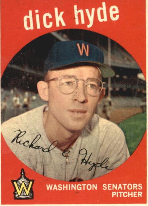 1959 Topps Baseball Dick Hyde #498