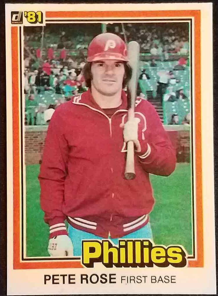 1981 Donruss Baseball Pete Rose #131