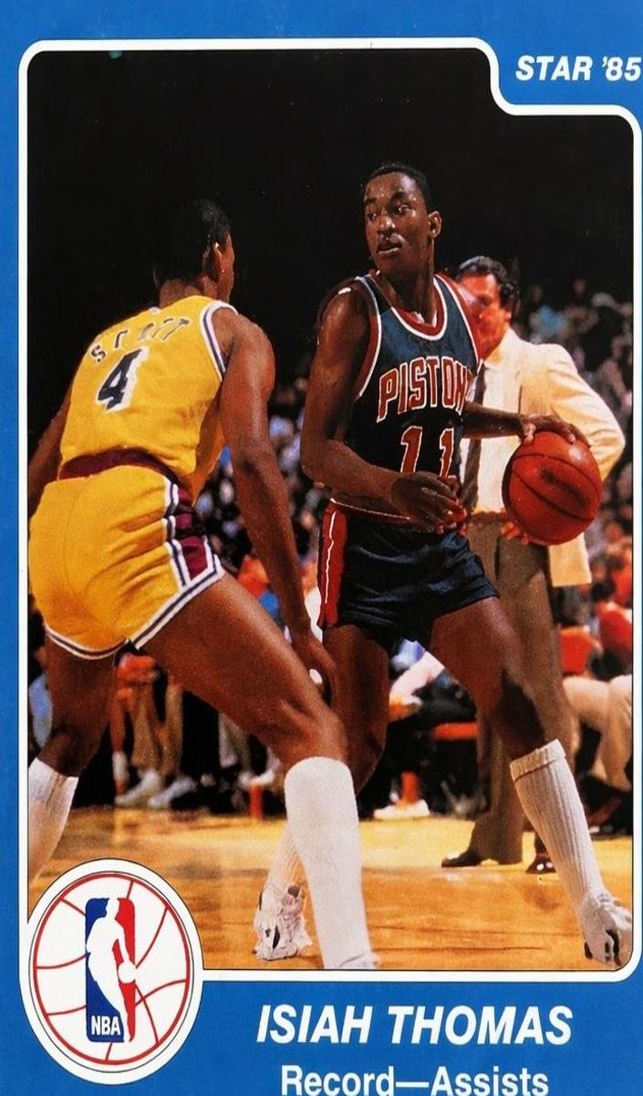 1984 Star Basketball Isiah Thomas #287 BGS 8.5