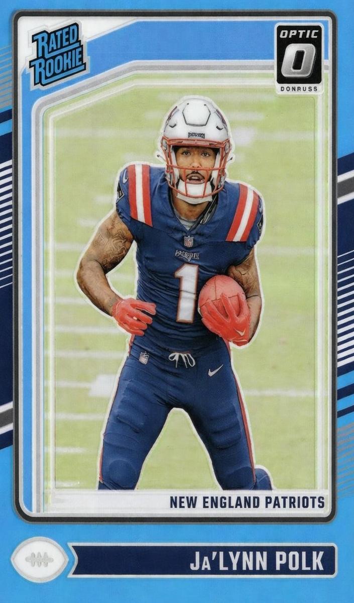 2024 Donruss Optic Football Aqua Ja'Lynn Polk #240