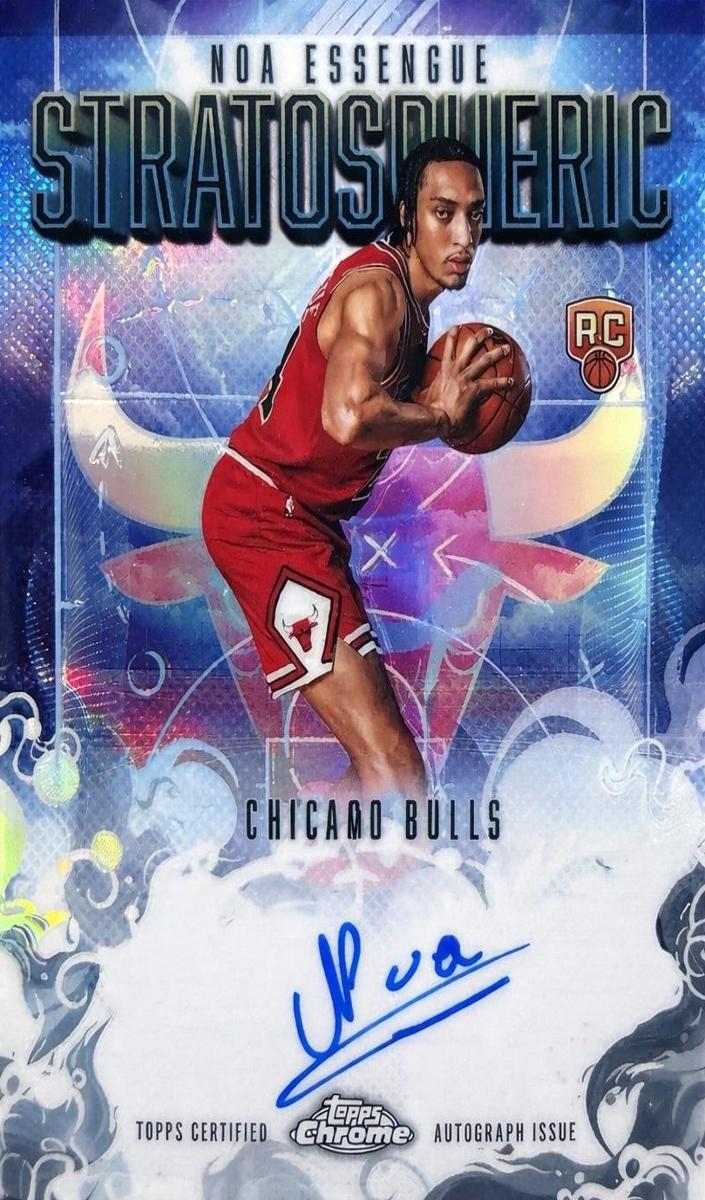 2025 Topps Chrome Basketball Noa Essengue #SMR-NE