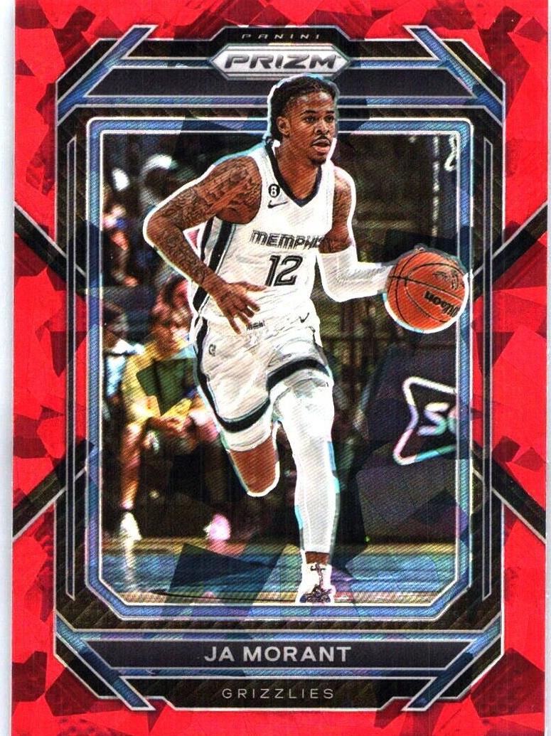 2022 Panini Prizm Basketball Red Ice Ja Morant #200 PSA 10