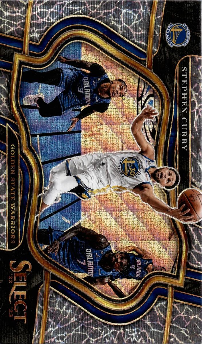 2022 Panini Select Basketball Elephant Stephen Curry #227 PSA 9