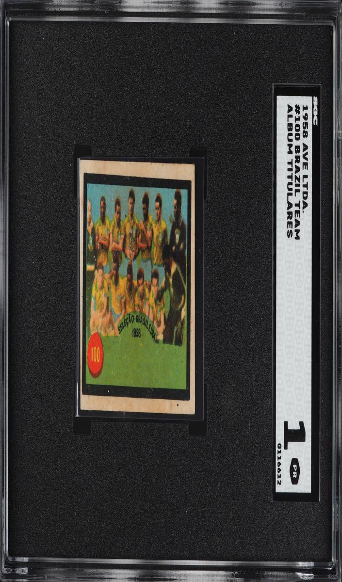 1958 Ave LTDA. Colecao Titulares Soccer Brazil Team #100