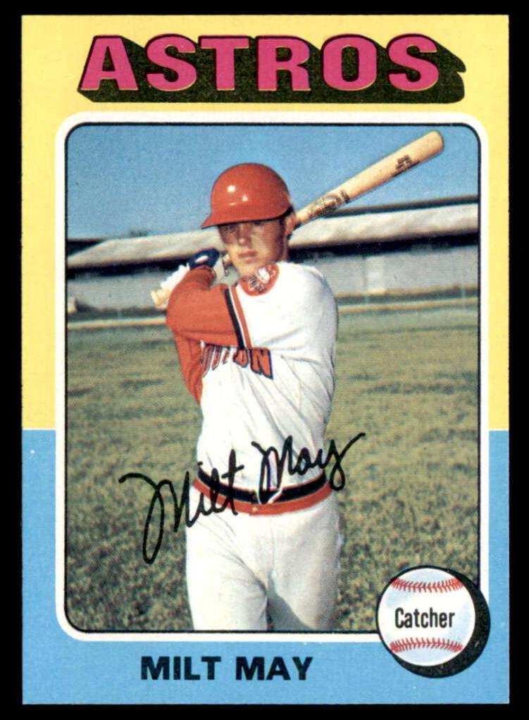 1975 Topps Baseball Milt May #279